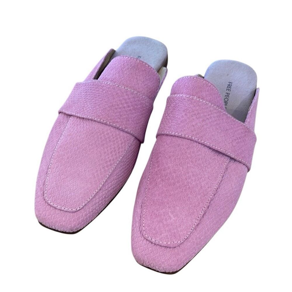 Free People At Ease 2.0 Loafer Mule (Women’s) Size 10 Thistle Pink